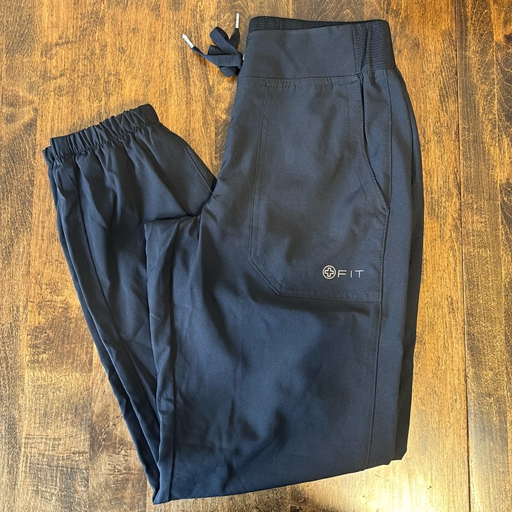 White Cross Black Women's Jogger Pants